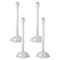 Mr. Chain White HD Stowable Stanchion, 6PK 93601-4 - alternate 1